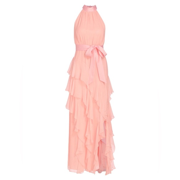 Alice + Olivia Emelia Silk Gown Women's. - Picture 3 of 11